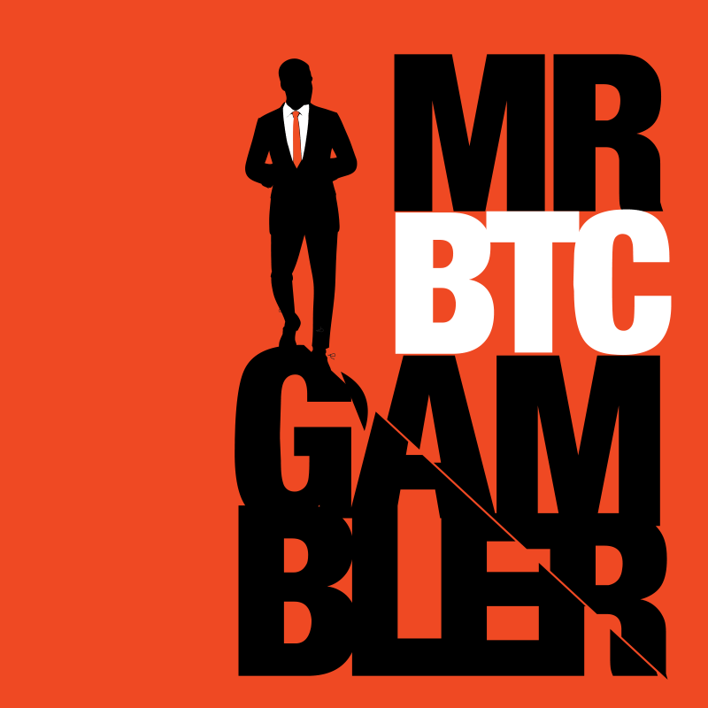 MrBtcGambler orange logo